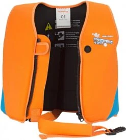 Waimea Zwemvest - 1-3 Jaar - 11-18 Kg - Fluororanje -Watersporten Winkel 1076x1200