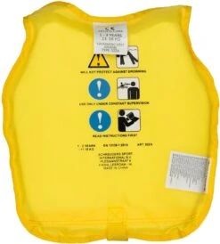 Waimea Zwemvest Dier - 1-3 Jaar - 11-18 Kg - Geel/Blauw/Wit -Watersporten Winkel 1082x1200