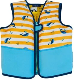 Swim Essentials Zwemvest Kind - Walvissen Geel/Blauw - 18-30 Kg - 4-6 Jaar -Watersporten Winkel 1110x1200 2