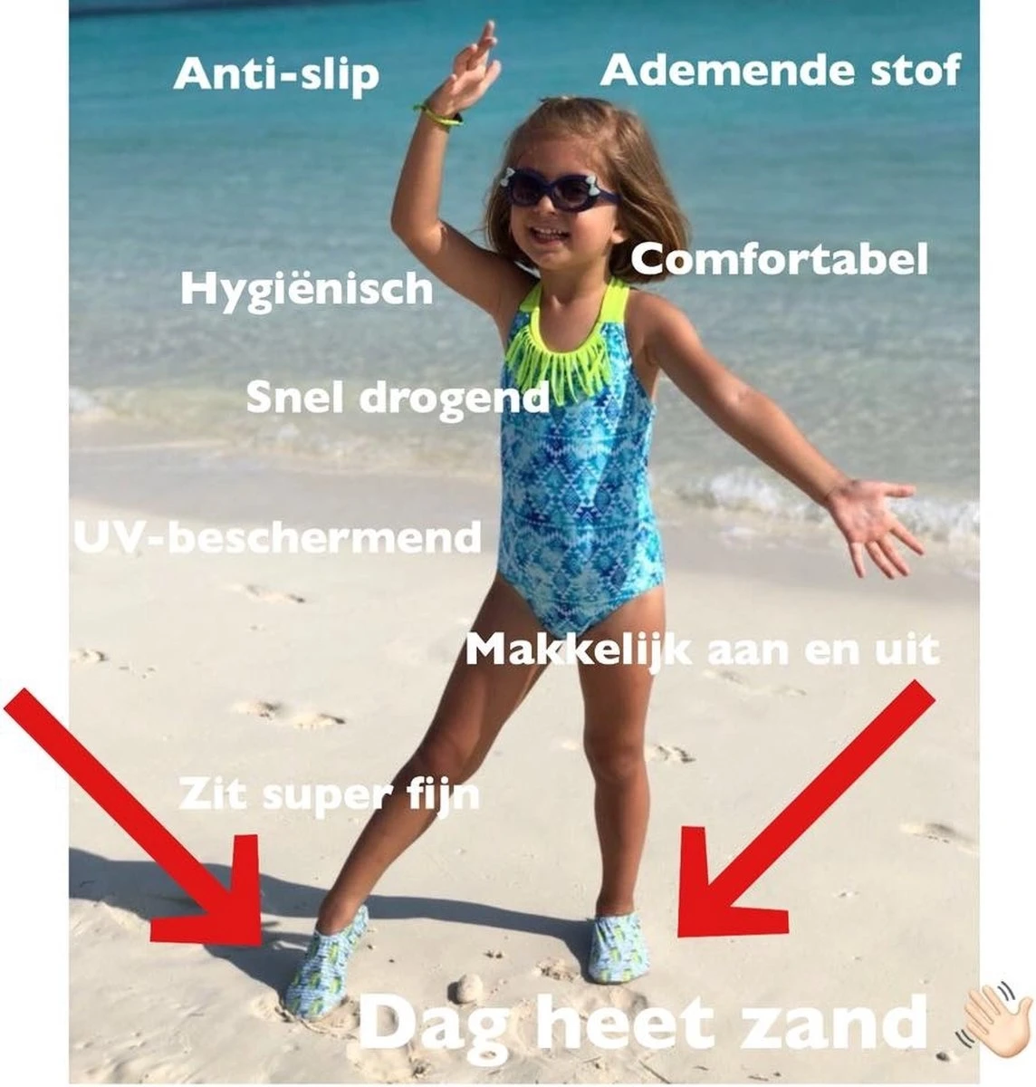 Slipstop Waterschoenen Zwart Junior Maat 21-23 10 Slipstop Waterschoenen Zwart Junior Maat 21-23 - Afbeelding 8