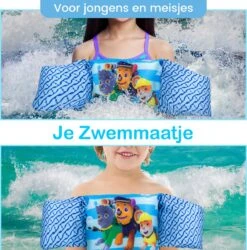 Zwemvest Kind - Zwembandjes - Puddle Jumper - Drijfvest Kind - 2-6 Jaar - 14-25kg - Blauw -Watersporten Winkel 1184x1200
