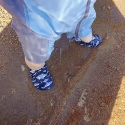 Slipstop Waterschoen Kinderen / Zwemschoenen / Zwemslof / Antislip Schoen / Gymschoen - Jongen Meisje -Navy Blauw INF 18/20 -Watersporten Winkel 1196x1200 3