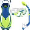 US Divers Toucan Set - Snorkelset - Kinderen - Geel/Blauw - 32-36 -Watersporten Winkel 1200x1144
