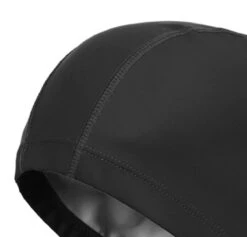 WiseGoods - Premium Unisex Badmuts - Douchemuts - Zwemmuts Lang Haar - Waterdicht - Zwemmen - Omtrek 50-64 Cm - Zwart -Watersporten Winkel 1200x1149