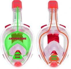 X10 Full Face Mask- Snorkelmasker - Volwassenen - Coral - L/XL -Watersporten Winkel 1200x1158