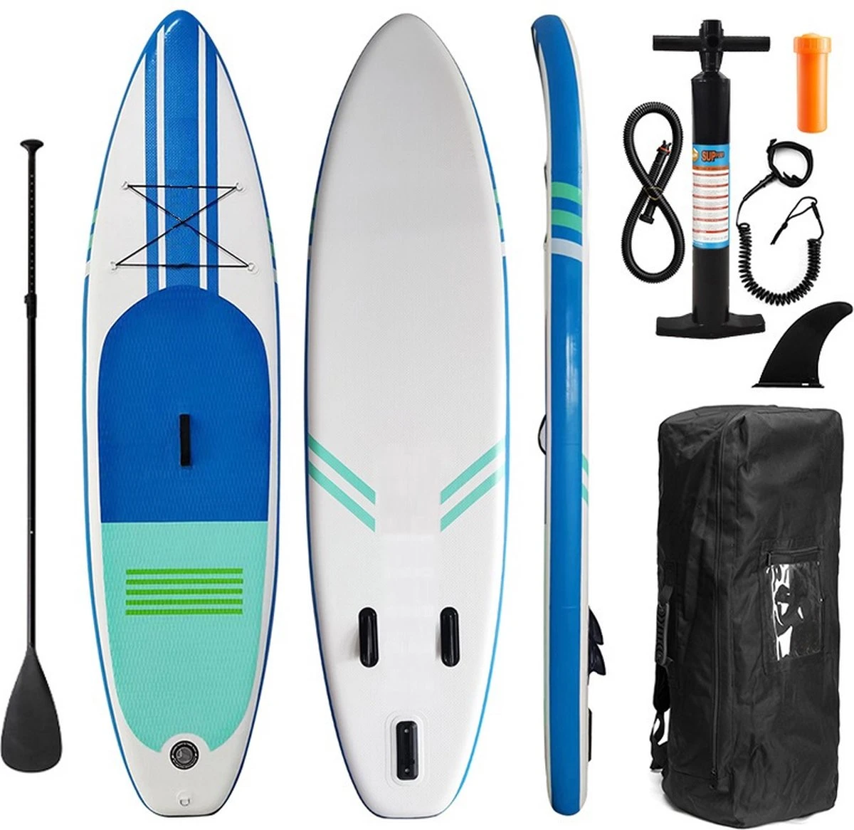 Maxxoutdoor - One - Opblaasbaar SUP Board - 320x78x15- 2022 - Max. 130KG - Blauw 3 Maxxoutdoor - One - Opblaasbaar SUP Board - 320x78x15- 2022 - Max. 130KG - Blauw