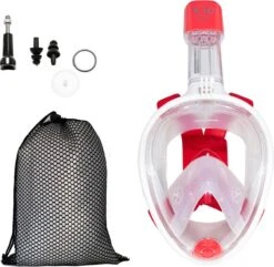 X10 Full Face Mask- Snorkelmasker - Volwassenen - Coral - L/XL -Watersporten Winkel 1200x1170 1