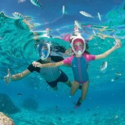 Campingwise Full Face Duikmasker - Snorkelmasker - Blauw - Maat S/M - Met Draagnet -Watersporten Winkel 1200x1200 109