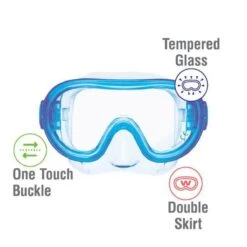 ReefTourer Snorkelmasker Duikbril Snorkelset Voor Kinderen Tot Ong. 10 Jaar RC-0203- Blauw -Watersporten Winkel 1200x1200 2