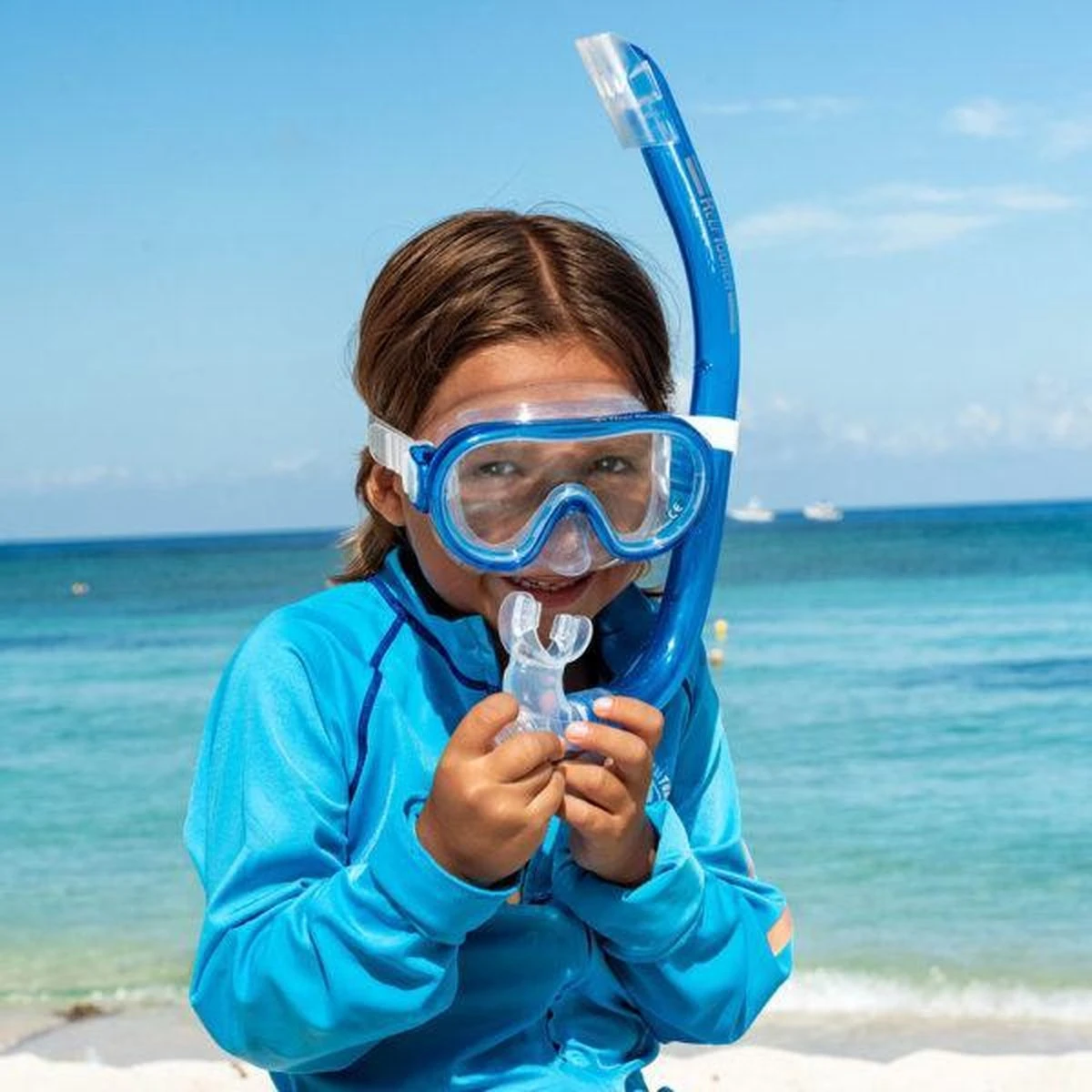 ReefTourer Snorkelmasker Duikbril Snorkelset Voor Kinderen Tot Ong. 10 Jaar RC-0203- Zwart/blauw 9 ReefTourer Snorkelmasker Duikbril Snorkelset Voor Kinderen Tot Ong. 10 Jaar RC-0203- Zwart/blauw - Afbeelding 7