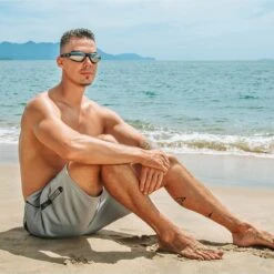 TravelTime® - Zwembril Volwassenen - Unisex – Zwarte Galvaniserende Lens -Watersporten Winkel 1200x1200 258