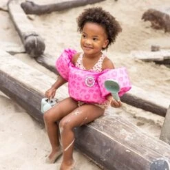 Swim Essentials - Puddle Jumper Zwemvest - Roze Panterprint - 2-6 Jaar - 15-30 Kg -Watersporten Winkel 1200x1200 331