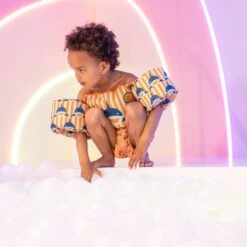 Swim Essentials - Puddle Jumper Zwemvest - Oranje/Blauw Haaien - 2-6 Jaar - 15-30 Kg -Watersporten Winkel 1200x1200 456