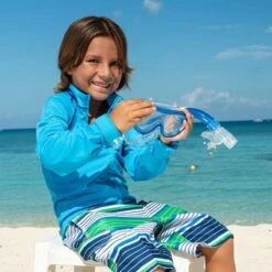 ReefTourer Snorkelmasker Duikbril Snorkelset Voor Kinderen Tot Ong. 10 Jaar RC-0203- Blauw -Watersporten Winkel 1200x1200 5