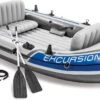 Intex Excursion 4 Opblaasboot - Opblaasboot - Grijs -Watersporten Winkel 1200x640