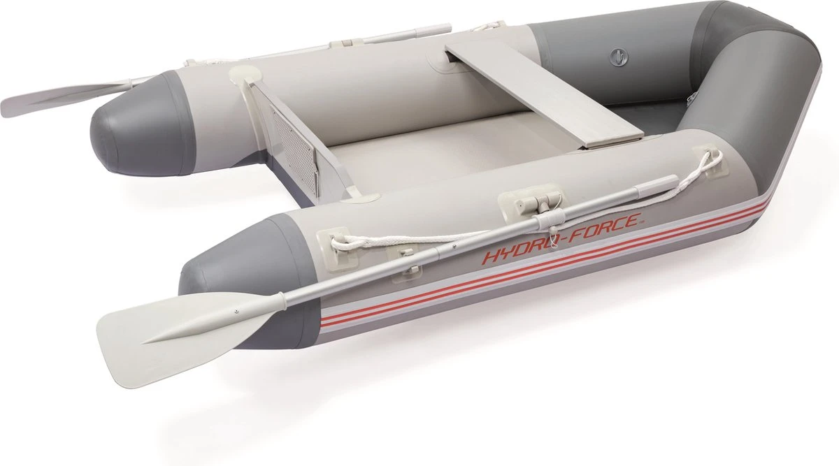 Bestway Hydro Force Opblaasboot Caspian Set 230 X 130 X 33 Cm Wit 5 Bestway Hydro Force Opblaasboot Caspian Set 230 X 130 X 33 Cm Wit - Afbeelding 3