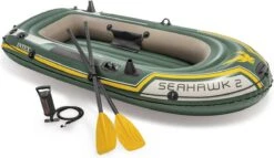 Intex Seahawk Opblaasboot - 2 Personen - Groen -Watersporten Winkel 1200x694
