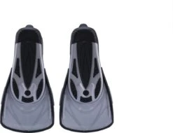 Atlantis Marlin - Zwemvliezen - Volwassenen - Zilver/Zwart - 38/39 -Watersporten Winkel 1200x921