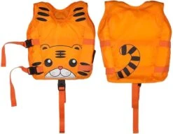 Waimea Zwemvest Dier - 1-3 Jaar - 11-18 Kg - Oranje/Zwart/Wit -Watersporten Winkel 1200x932 2