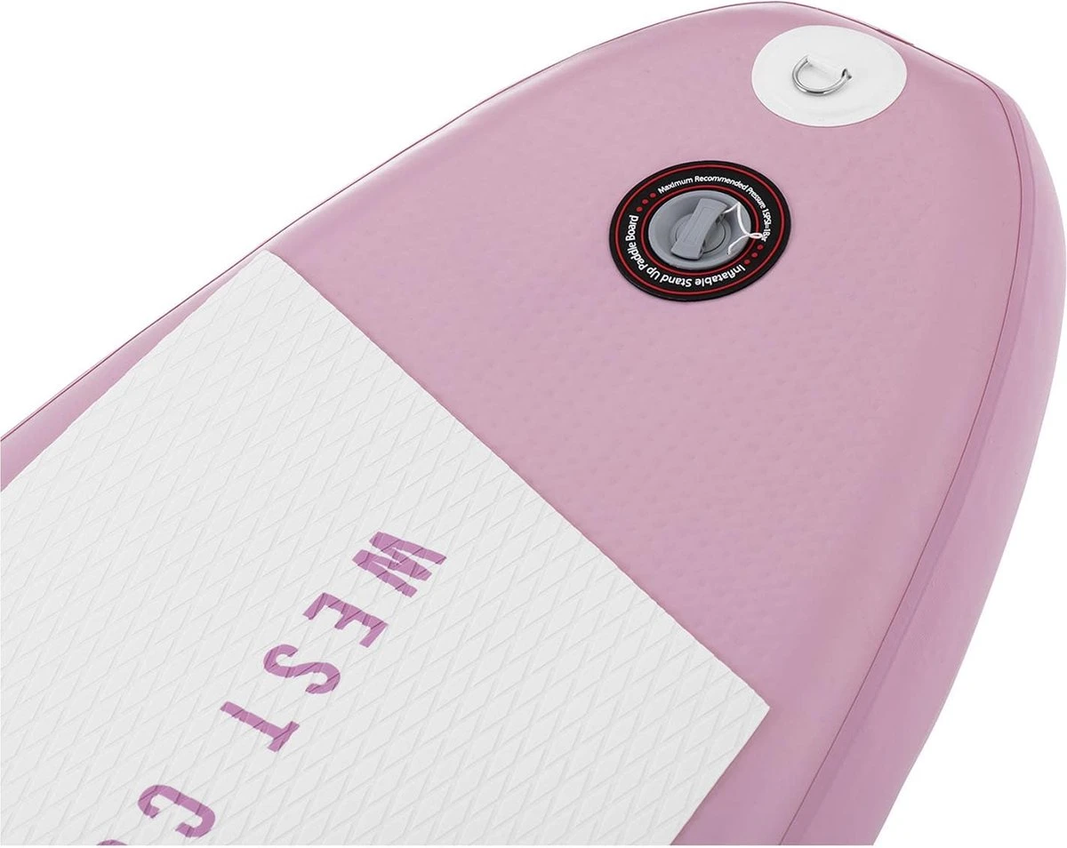 Gymrex SUP Paddleboard - 110 Kg - Opblaasbaar - Roze 10 Gymrex SUP Paddleboard - 110 Kg - Opblaasbaar - Roze - Afbeelding 8