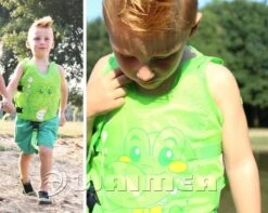 Waimea Zwemvest Dier - 3-6 Jaar - 18-30 Kg - Roze/Oranje/Zwart -Watersporten Winkel 1200x956 9