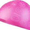 100% Siliconen Junior Zwemcap Emoji Roze -Watersporten Winkel 1200x972