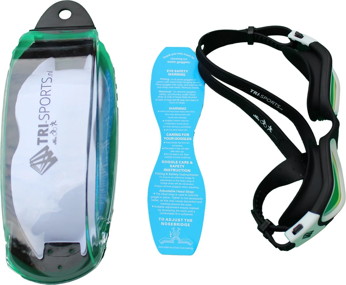 Tri-Sports.nl Zwembril Volwassenen Met Polariserende Lenzen. Ideaal Voor Zwembad En Open Water Zwemmen. Zwembril Voor Triathlon 6 Tri-Sports.nl Zwembril Volwassenen Met Polariserende Lenzen. Ideaal Voor Zwembad En Open Water Zwemmen. Zwembril Voor Triathlon - Afbeelding 4