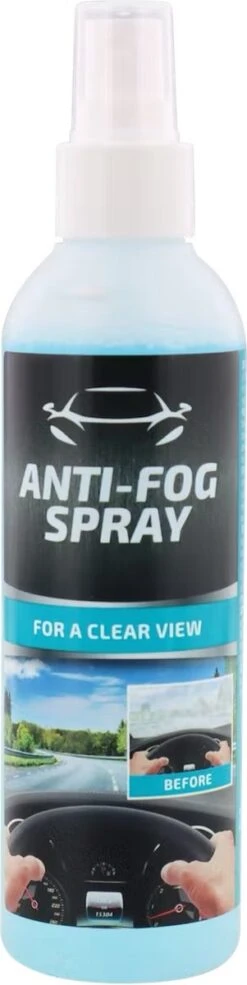 Merkloos Anti Fog Spray | Anti Condens Spray Voor De Auto | 200 ML Anti Freeze Spray Voor Auto Raam