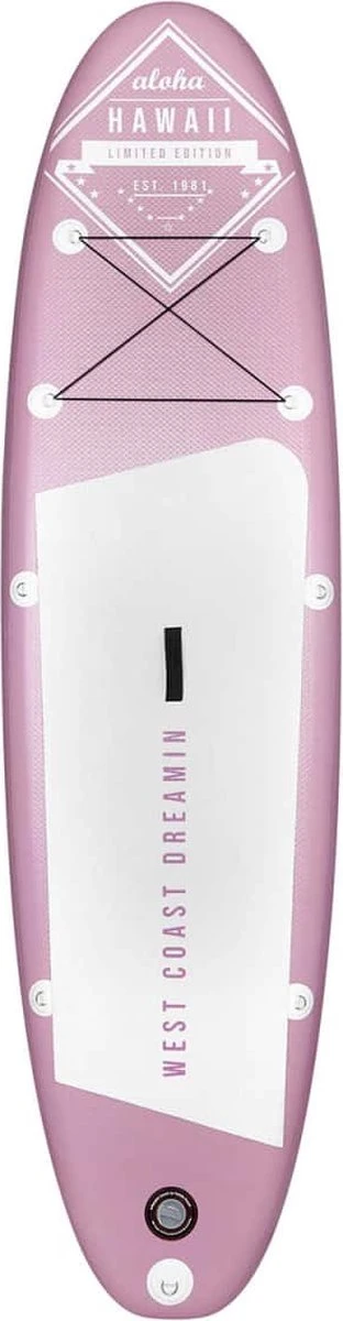 Gymrex SUP Paddleboard - 110 Kg - Opblaasbaar - Roze 3 Gymrex SUP Paddleboard - 110 Kg - Opblaasbaar - Roze