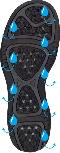 Waimea Aquaschoenen Waterflow - Blacktip - Zwart - 38 -Watersporten Winkel 471x1200 1