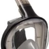 Atlantis Full Face Mask 3.0 - Snorkelmasker - Volwassenen - Zwart/Grijs - L/XL -Watersporten Winkel 530x1200