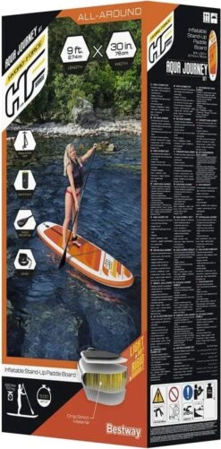 Bestway Sup Board - Hydro Force - Aqua Journey Set - 274 X 76 X 12 Cm - Met Accessoires -Watersporten Winkel 592x1200