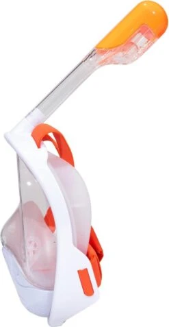 X10 Full Face Mask- Snorkelmasker - Kinderen - Oranje - XS -Watersporten Winkel 622x1200