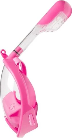 Atlantis Full Face Mask 2.0 - Snorkelmasker - Kinderen - Roze - XS -Watersporten Winkel 631x1200