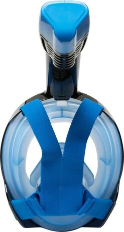 Atlantis Full Face Mask - Snorkelmasker - Volwassenen - Zwart/Blauw - L/XL -Watersporten Winkel 640x1200