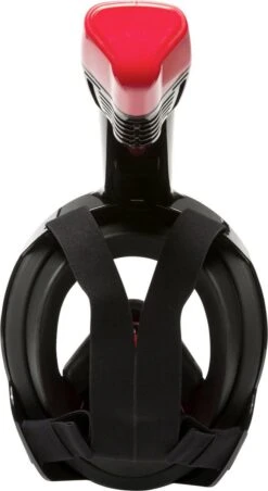 Atlantis Full Face Mask 2.0 - Snorkelmasker - Volwassenen - Zwart/Rood - L/XL -Watersporten Winkel 656x1200 2