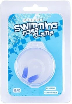 Waimea Zwem Neusklem - Transparant/Kobalt -Watersporten Winkel 836x1200