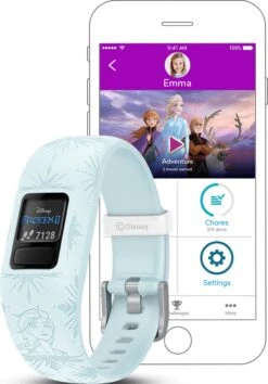 Garmin Vívofit Jr2 - Kids Activity Tracker - ©Disney - Frozen Elsa -Watersporten Winkel 838x1200 1