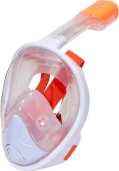 X10 Full Face Mask- Snorkelmasker - Kinderen - Oranje - XS -Watersporten Winkel 839x1200
