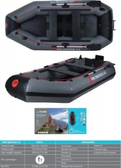 Opblaasboot Vissersboot Xpro Nautical 3.0 - 3 Tot 4 Personen - 300x135 Cm -Watersporten Winkel 868x1200 1