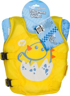 Waimea Zwemvest Dier - 1-3 Jaar - 11-18 Kg - Geel/Blauw/Wit -Watersporten Winkel 874x1200