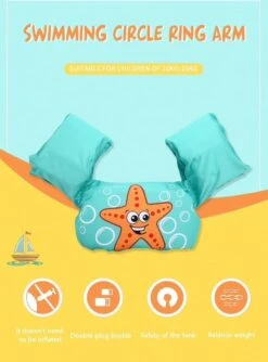 Merkloos Zwemvest Kinderen - Zeedieren| 2 - 6 Jaar | 15 - 25kg | Veilig Zwemmen | Zwemband | Reddingsvest | Kidzstore.eu -Watersporten Winkel 887x1200 1