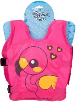 Waimea Zwemvest Dier - 3-6 Jaar - 18-30 Kg - Roze/Oranje/Zwart -Watersporten Winkel 892x1200 1