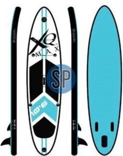XQ Max Sup Board 6-delige Set - 320 Cm - Tot 150 Kg - Blauw Zwart