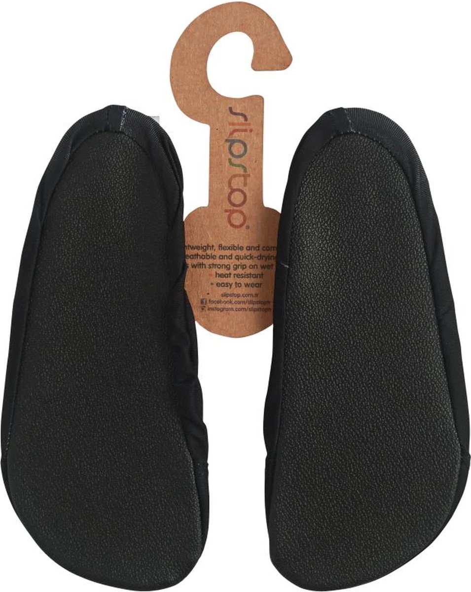 Slipstop Waterschoenen Zwart Junior Maat 21-23 3 Slipstop Waterschoenen Zwart Junior Maat 21-23