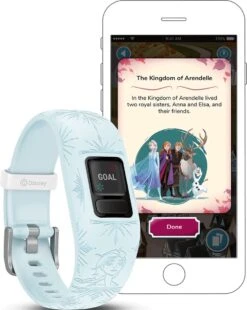 Garmin Vívofit Jr2 - Kids Activity Tracker - ©Disney - Frozen Elsa -Watersporten Winkel 955x1200 6