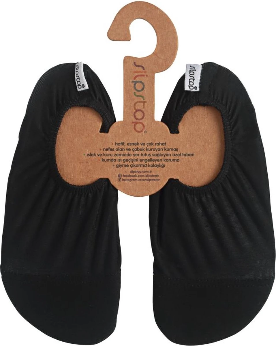 Slipstop Waterschoenen Zwart Junior Maat 21-23 4 Slipstop Waterschoenen Zwart Junior Maat 21-23 - Afbeelding 2